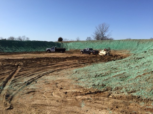 Hydroseeding new ranges #10 and #11